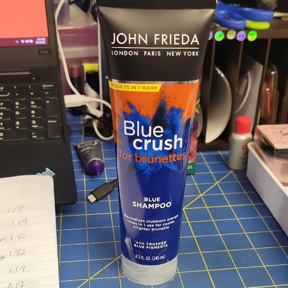 Other - John Frieda Blue Crush Shampoo for Brunettes 245ml New
